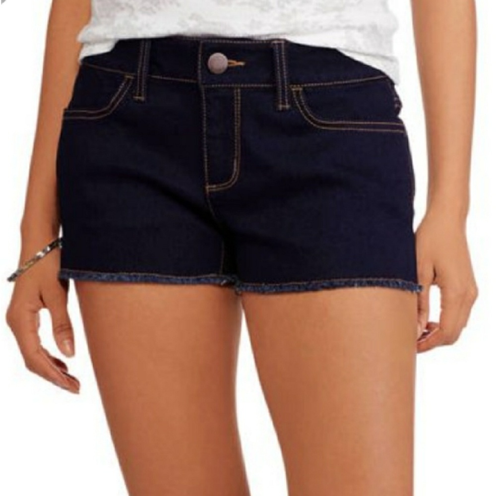 3/$25 Dark Blue Denim‎ Shorts-NWT